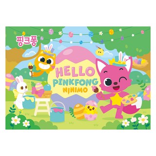 UNiCORN 幼兒用HELLO碰碰狐NINIMO拼圖 4節, 獨角獸, 130件