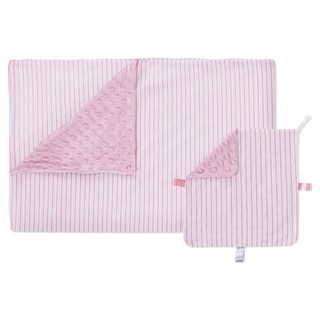 KU.KU Duckbill 酷咕鴨 荳荳安撫毯, 細紋粉