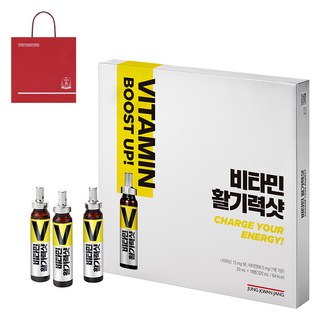 정관장 비타민 활기력샷 + 쇼핑백, 20ml, 16개