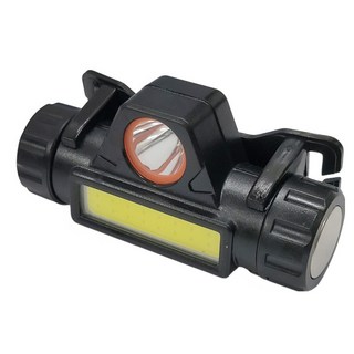 DIBOTE 迪伯特 超高亮雙光源迷你頭燈 101, 1個, 黑色