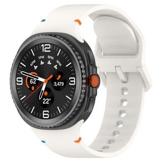 누아트 갤럭시워치 호환 실리콘 스포츠 스트랩 밴드, 스타라이트, 1개