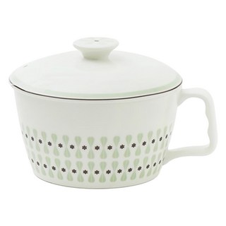 韓國 ZEN Pika 泡麵碗, 1個, 白色