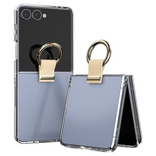 GOOSPERY 透明附指環手機殼