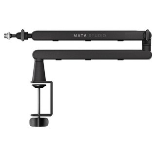 MATA STUDIO 桌上型電容式手臂支架伸縮麥克風支架, MA40B, 1個, 黑色