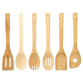 Premier 竹製料理廚具六件組 木頭色 29.5公分, 1組