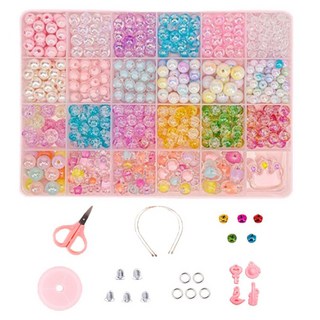 Mungudam 串珠手鍊製作寶石飾品珠子DIY套組, 1套, 04