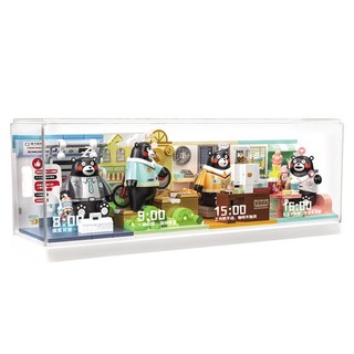 Prand 熊本熊職場生活積木 880039, 1個, 混合顏色