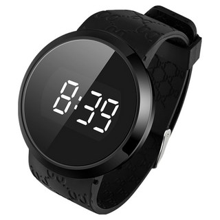 픽딜 편한 스포츠 시계, 블랙 화이트라이트, 1개