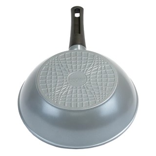 NEOFLAM 台灣原廠公司貨 AMIE系列 電磁爐適用 陶瓷塗層鑄造炒鍋 大理石, 26cm, 1個