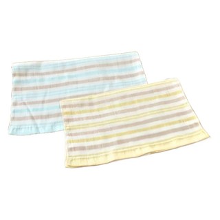 台灣興隆毛巾 麥克紗布童巾 混和顏色 柔軟吸水 親膚透氣, 2條