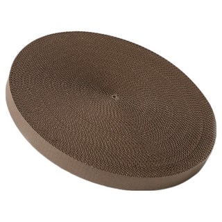 레토 원형 스크래처 리필보드 LPS-CS02, 브라운, 1개