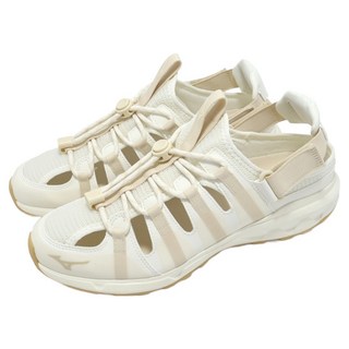Mizuno 美津濃 WAVE EVOKE SWITCH 健走鞋 B1GA240001 米色 男女通用 舒適健走