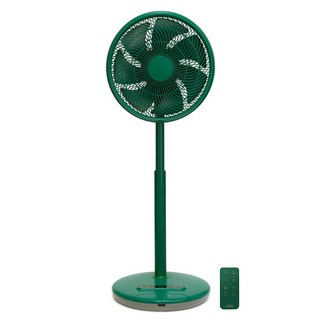 르젠 프리미엄 저소음 BLDC모터 서큘레이터 발터치 리모컨 키높이 선풍기 로얄그린, LZEF-DF4-GN
