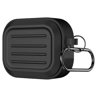 通勤倉庫 防撞Airpods保護殼 Airpods 4, 1個, 黑色款式5