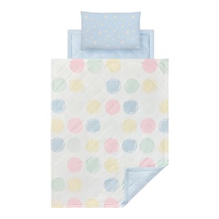 Combi 康貝 Ag+PRO銀離子抗菌睡墊 蠟筆點點 星星藍