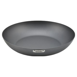 COCOpan 極簡無柄抗鏽鐵製煎鍋 IH爐可用鍋 24cm 堆疊收納, 1個
