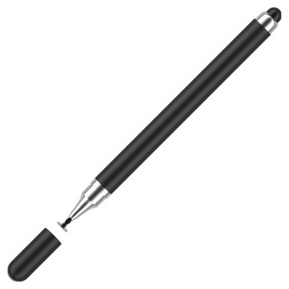 二合一手機平板觸控筆, 1個, 黑色