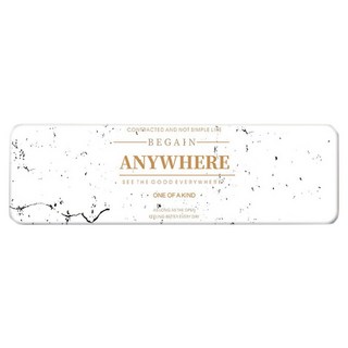 iSFun速乾珪藻土北歐風加長型肥皂墊 吸水杯墊 浴室收納好物, 大理石, 1個