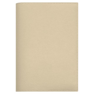 SOYMIX 空氣感輕薄皮革基本書套 M, 1個, 暖米色