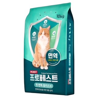프로베스트 전연령 고양이 면역 플러스 사료, 곡물, 10kg, 1개