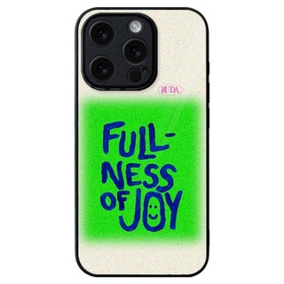 이루다 키치 타이포그래피 맥세이프 글라스 휴대폰 케이스