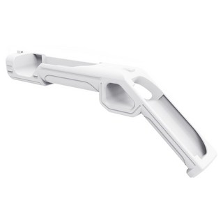 HOHOO 任天堂 Switch 2 Joy-Con 射擊槍 槍戰遊戲控制器 握把 保護殼 Bbang-ya Con, 白色, 1個, 單一商品