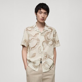 MANGO 男款 COBRA H 襯衫 87000624