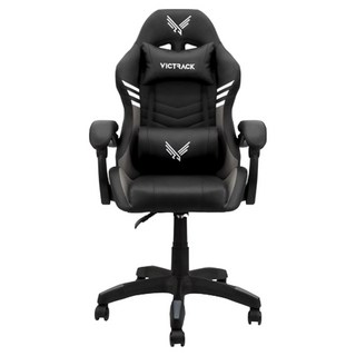 VICTRACK 輕巧可調辦公電競電腦椅 A-02, 黑灰色