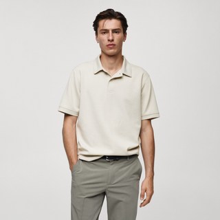 MANGO 男性用 LONDONP Polo 短袖T恤 77085149