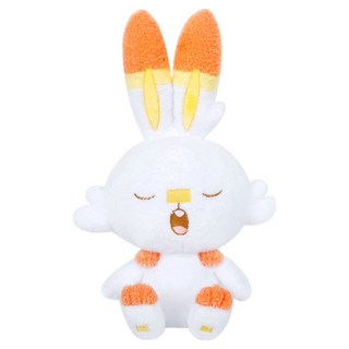 PoKeMoN 寶可夢 Poképeace 睡眠系列 炎兔兒 M, 1個, 25cm, 白色