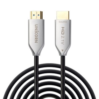 UNiCORN AOC 混合 HDMI 光纖線 v2.1 UHD 8K 60Hz HLC-OP8K-30M, 1個, 30m