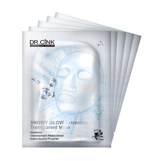 DR CiNK 達特聖克 光粹煥白雪肌面膜, 1組, 5片