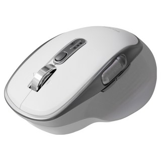 아이리버 항균처리 스마트스크롤 무한휠 멀티페어링 블루투스 무소음 세미 버티컬 무선 마우스 GT300, 화이트