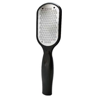 小麥購物 不鏽鋼磨腳皮器 L342 21 x 6.5 x 2cm 黑色, 1個, 68g, 1入