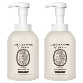 센토 딥퍼퓸 포밍 핸드워시 레몬버베너향, 510ml, 2개