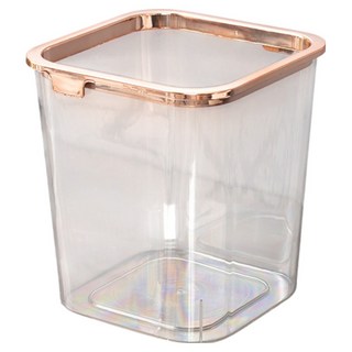 小麥購物 桌面垃圾桶, 透白色, 1個