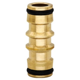 小麥購物 銅製雙通奶嘴接頭 L500, 1個