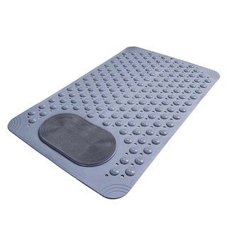 小麥購物 家用浴室防滑地墊, 1個, 深灰色