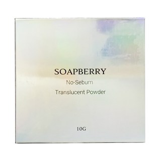 SOAPBERRY 古寶無患子 控油透亮蜜粉 10g, 透明色, 1個