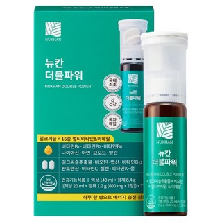 뉴칸 더블파워 밀크씨슬 멀티비타민, 7회분, 1개