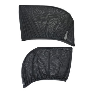 ANBORTEH 安伯特 酷樂高彈力防蚊帳2件組 轎車款 通用型 後窗, 黑色