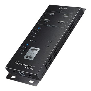 DigiSun 得揚 4K2K HDMI 4進2出矩陣切換器, 1個, VH742