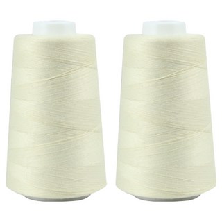 소잉바이핸드 40수 2합 재봉사 실, 19 베이지, 2개