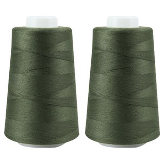 소잉바이핸드 40수 2합 재봉사 실, 16 카키, 2개