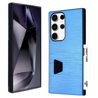 워너프 라인 메탈 카드 범퍼 휴대폰 케이스