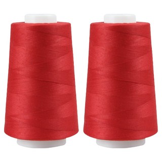 소잉바이핸드 40수 2합 재봉사 실, 10 레드, 2개