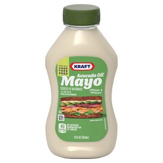 Kraft 卡夫 酪梨油美乃滋, 1個, 354ml