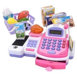 OZ TOY 超商遊戲收銀機玩具, 1組, 多色