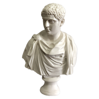 Daily On 裝飾用超迷你石膏像 羅馬皇帝
