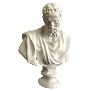 Daily On 裝飾用超迷你石膏像 米迦勒與洛基